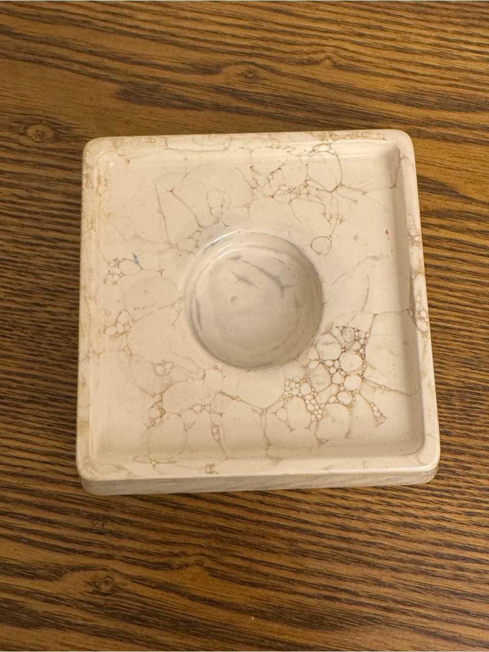 1990s PartyLite "Galaxy Pyramid" ceramic tealight candle holder GUC - Picture 7 of 9